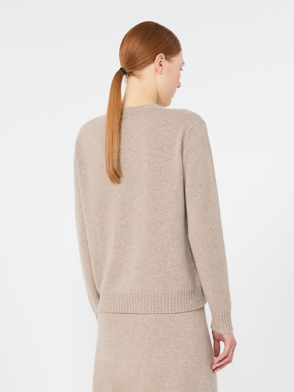 Cashmere yarn sweater - SAND - Max Mara - 3