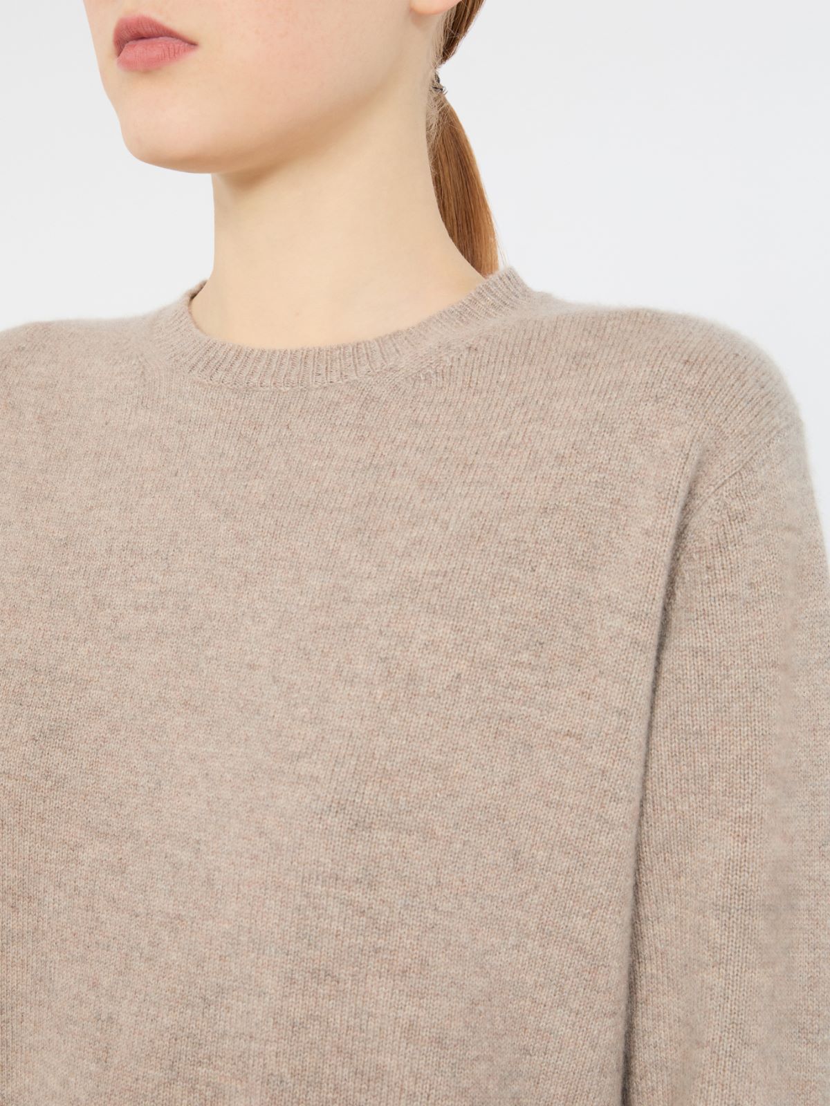 Cashmere yarn sweater - SAND - Max Mara - 4