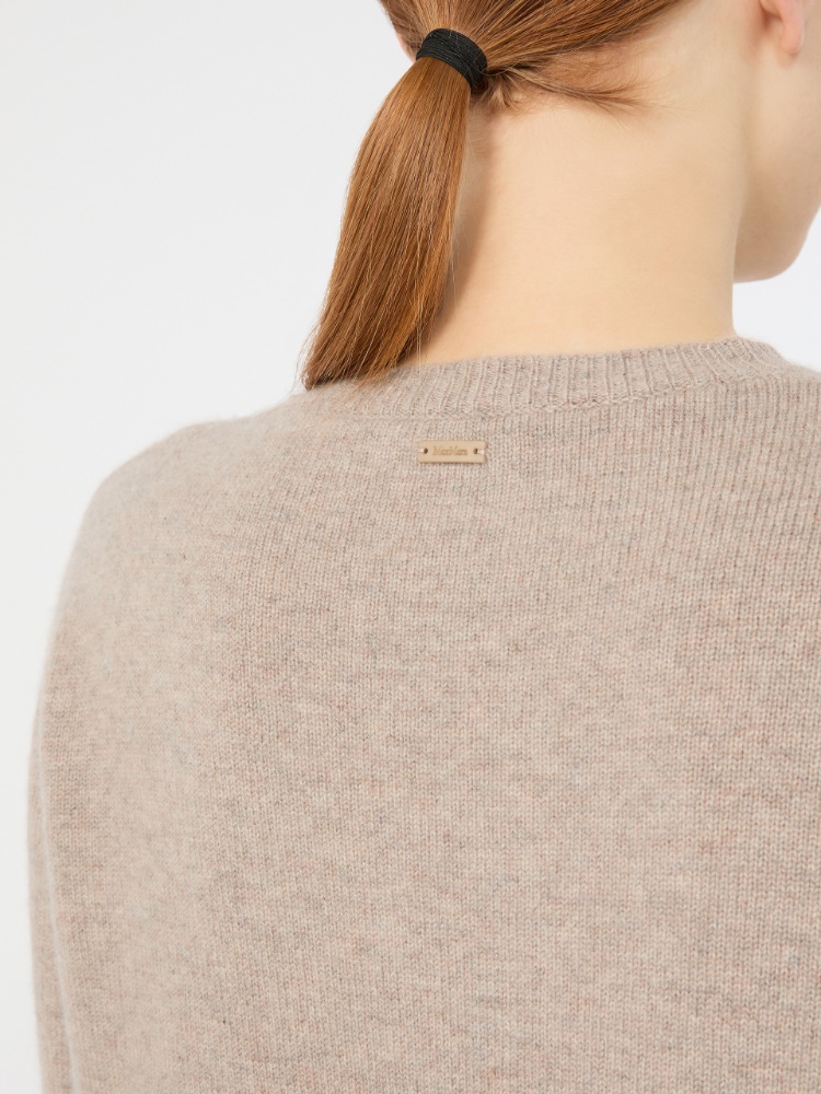 Cashmere yarn sweater - SAND - Max Mara - 5