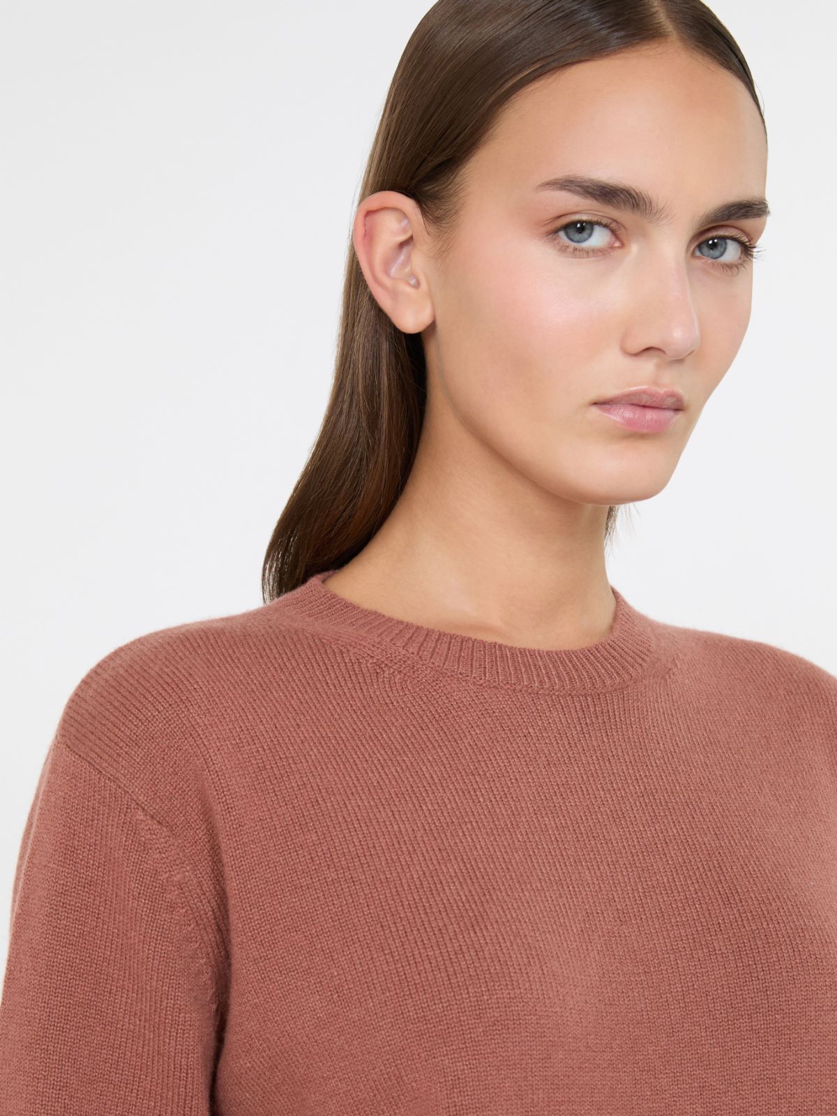 Cashmere yarn sweater - ANTIQUE ROSE - Max Mara - 4