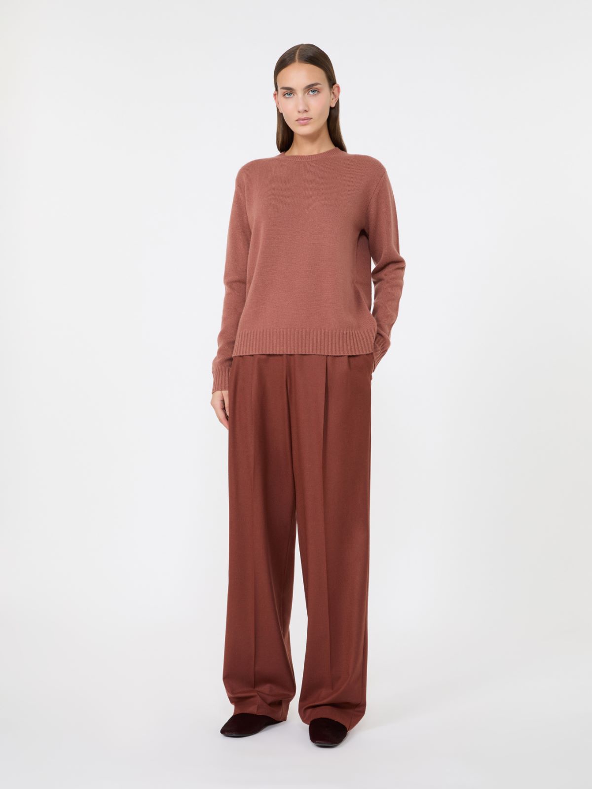 Cashmere yarn sweater - ANTIQUE ROSE - Max Mara