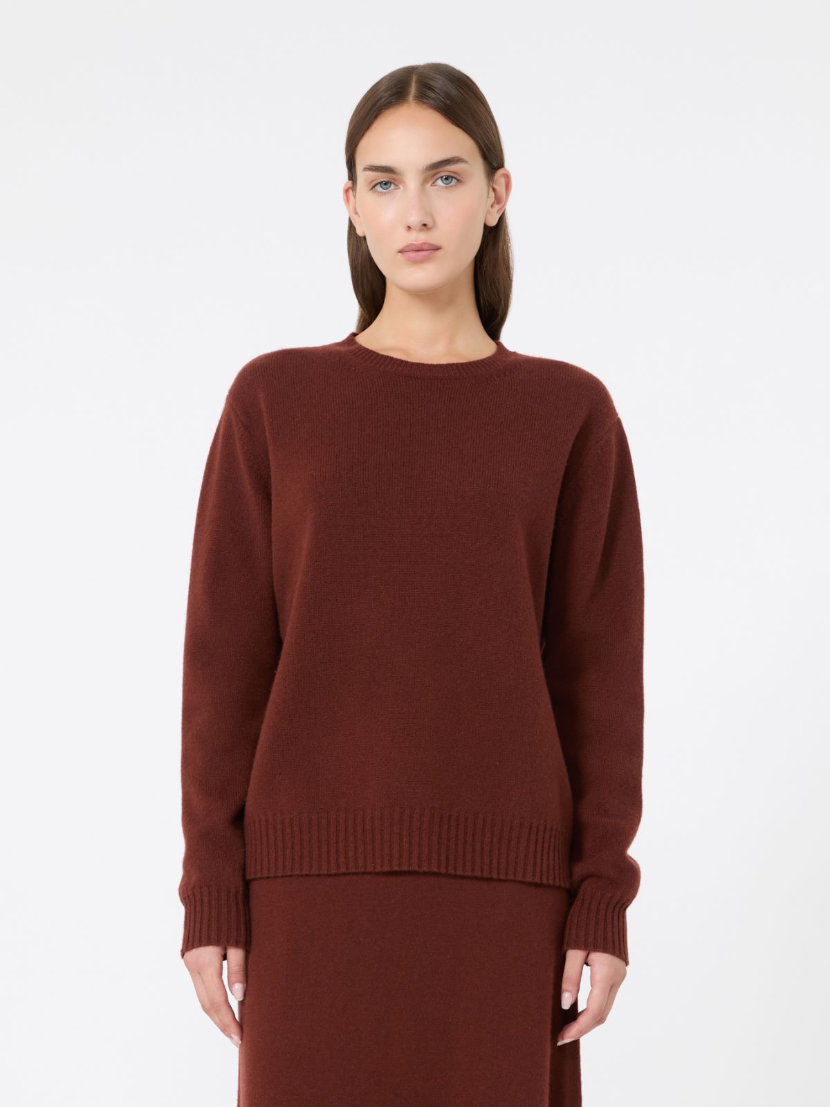 Cashmere yarn sweater - RUST - Max Mara - 2