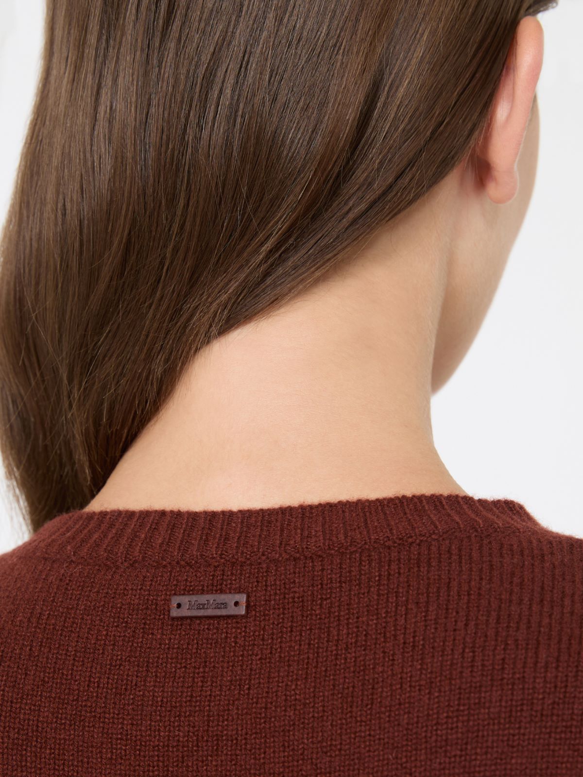 Cashmere yarn sweater - RUST - Max Mara - 4