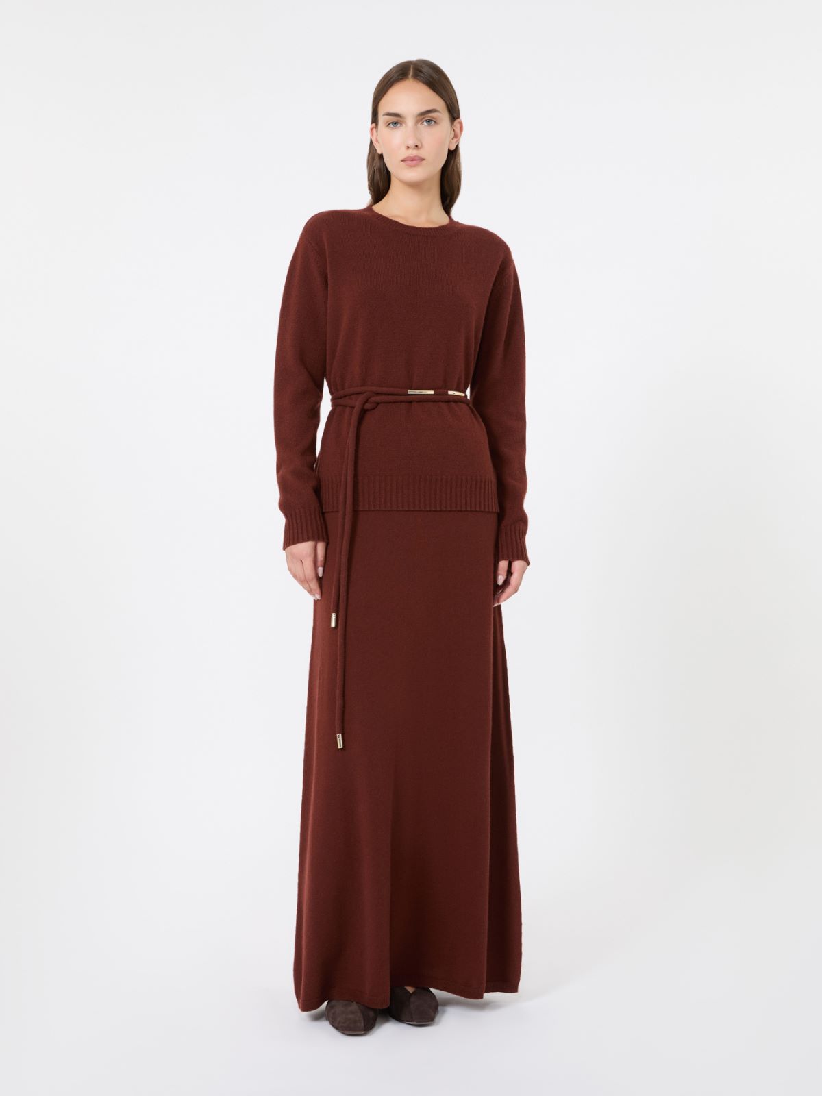 Cashmere yarn sweater - RUST - Max Mara