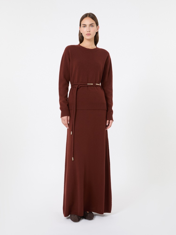 Cashmere yarn sweater - RUST - Max Mara