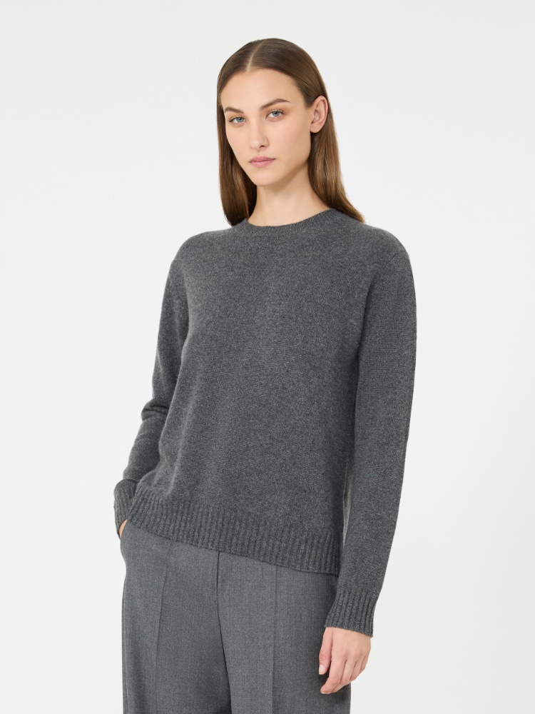 Cashmere yarn sweater - DARK GREY - Max Mara - 2
