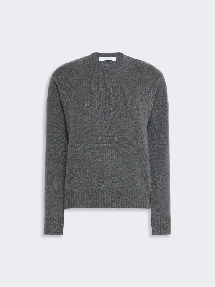 Cashmere yarn sweater - DARK GREY