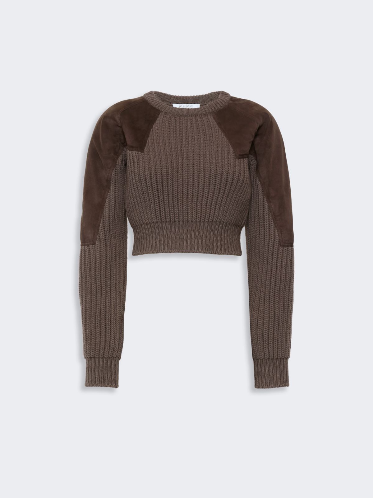 Prążkowany sweter z wełny i kaszmiru - BŁOTNY - Max Mara - 5