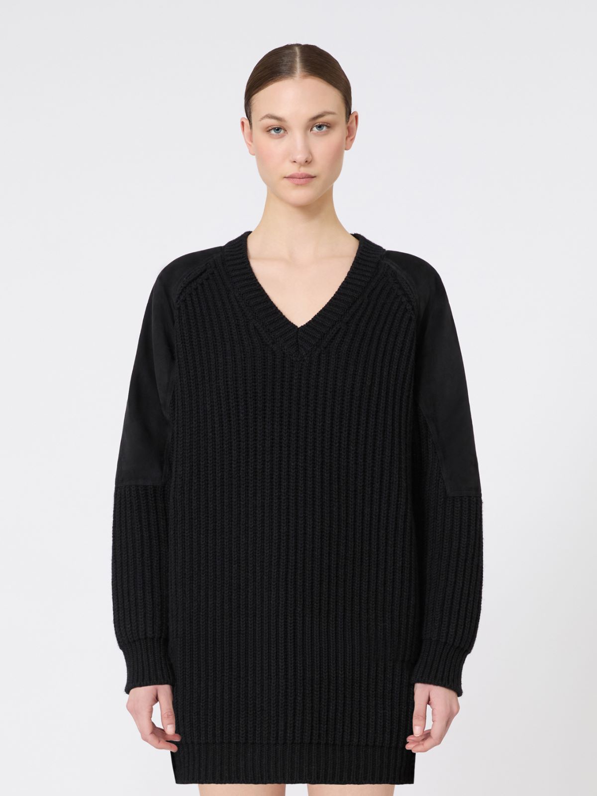 Wool and cashmere jumper - DARK GREY - Max Mara - 2