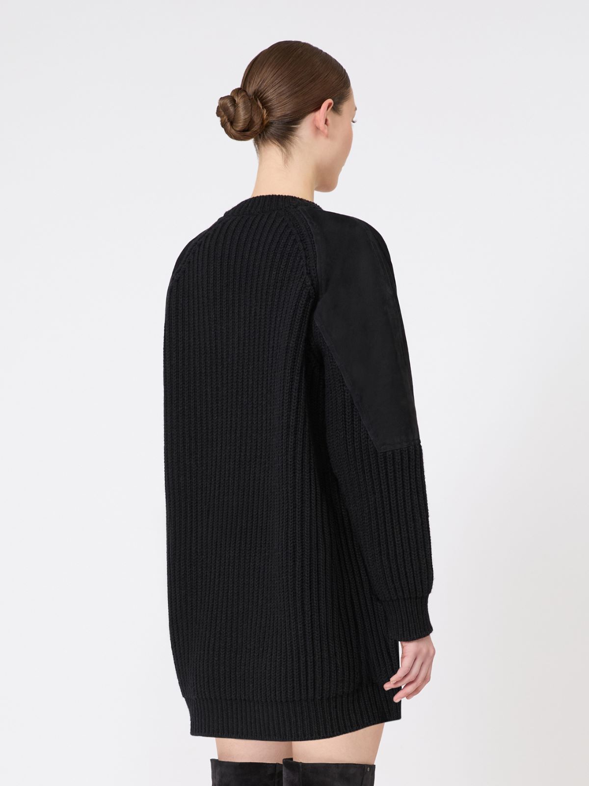 Wool and cashmere jumper - DARK GREY - Max Mara - 3