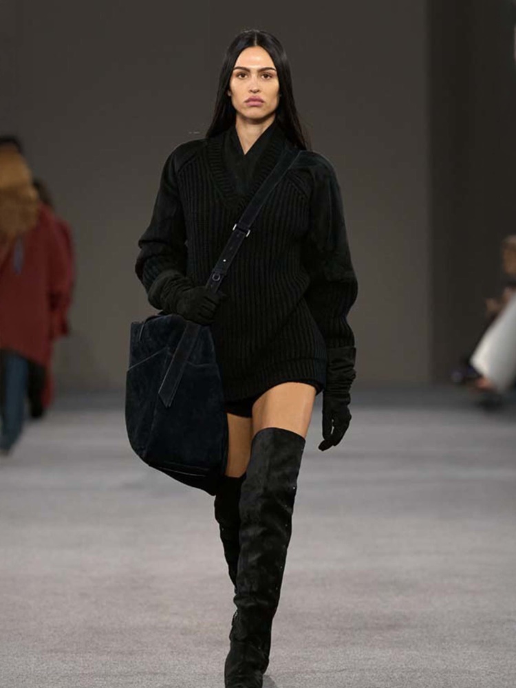 Wool and cashmere jumper + DARK GREY - Max Mara