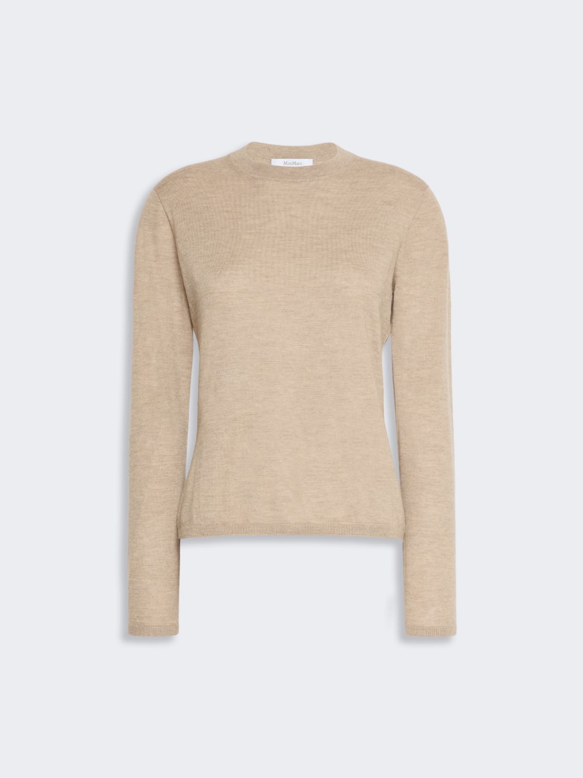 Cashmere yarn crew-neck sweater - SAND - Max Mara - 4