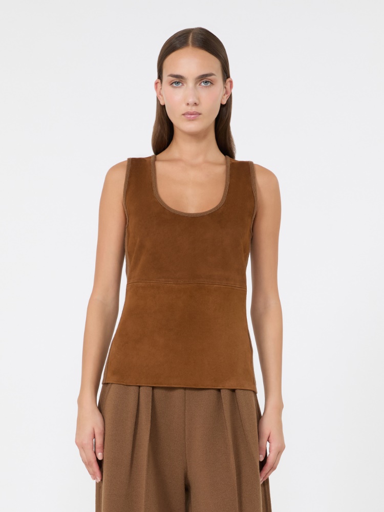 Wool and cashmere top - CAMEL - Max Mara - 2