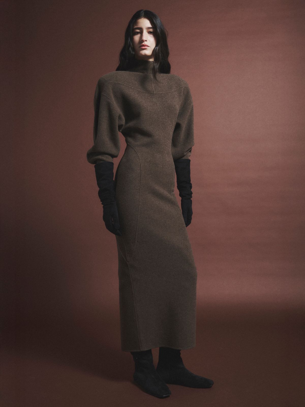 Wool and cashmere jersey dress - MUD