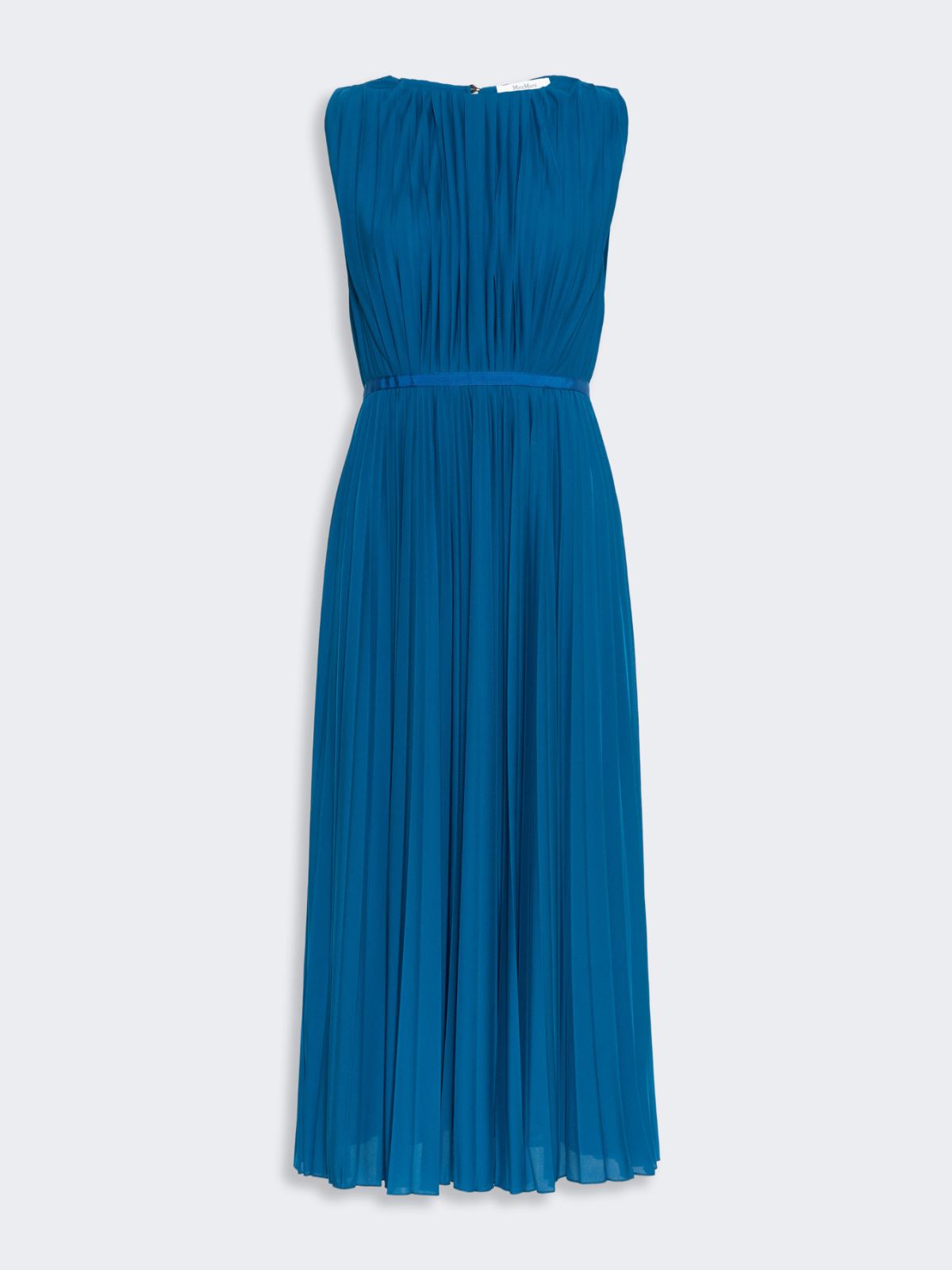 Pleated jersey dress - NAVY - Max Mara - 5
