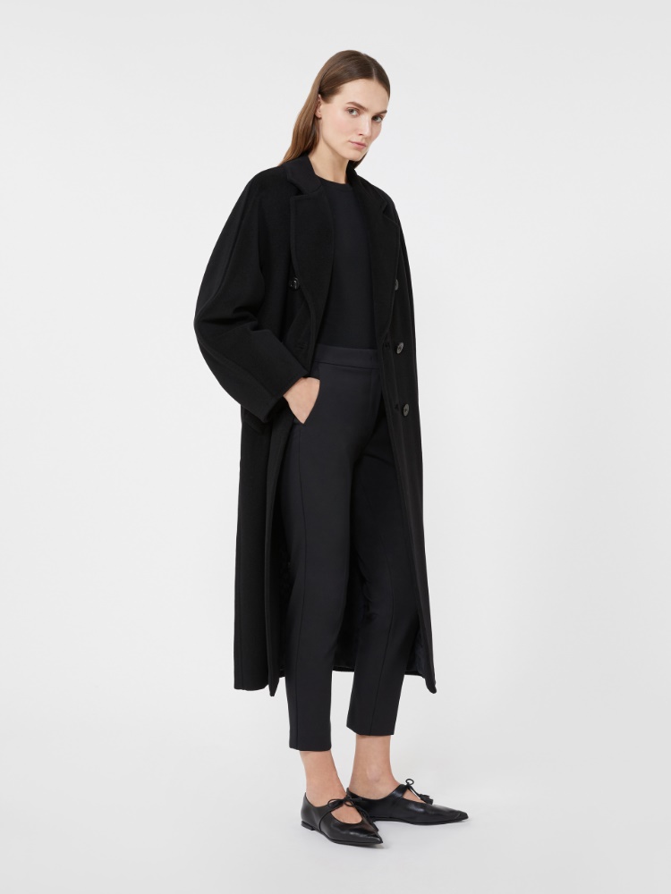 Viscose jersey trousers + BLACK - Max Mara