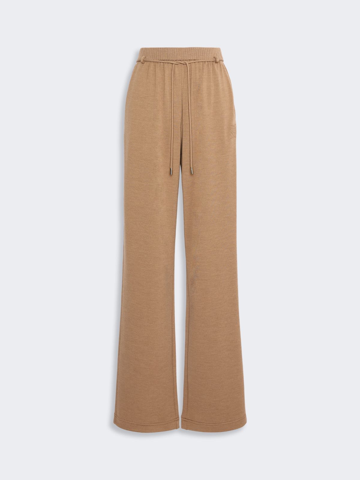 Double wool jersey trousers - CAMEL - Max Mara - 5