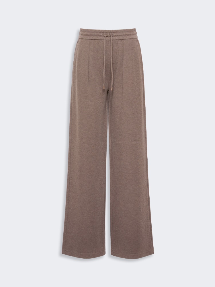 Jersey and cotton trousers - MUD - 6