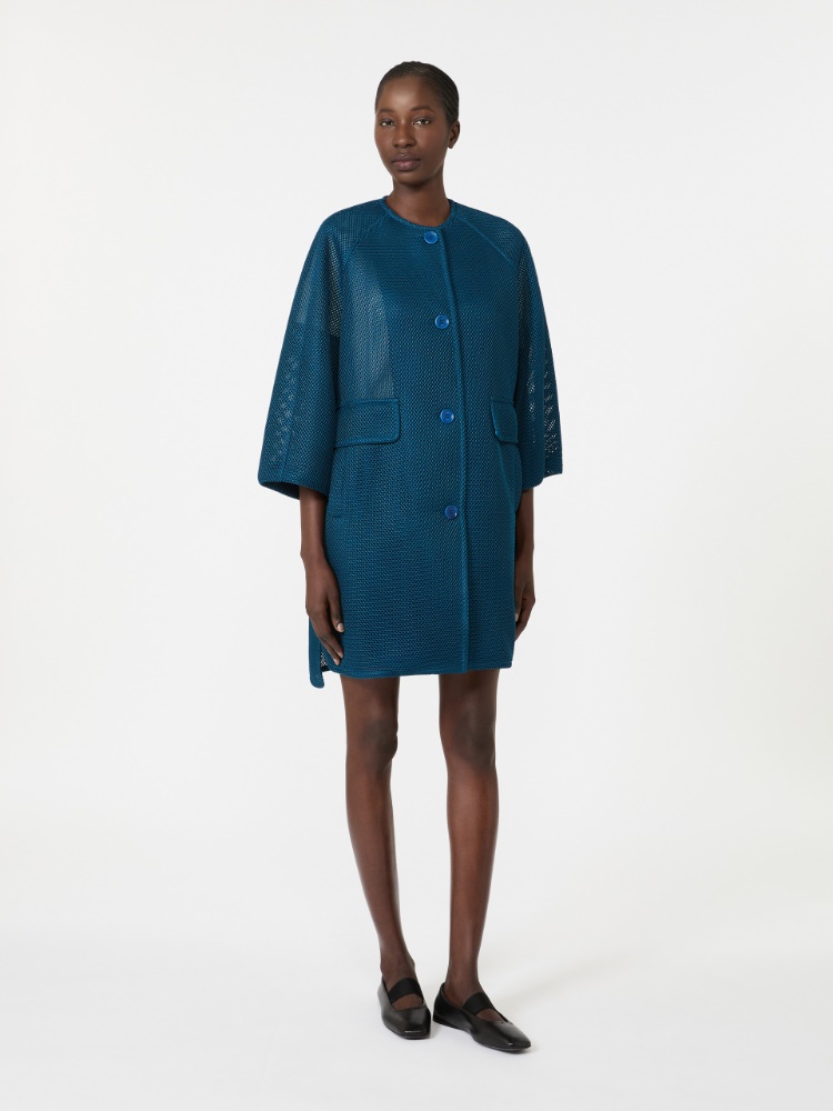 Technical mesh coat - NAVY - 2