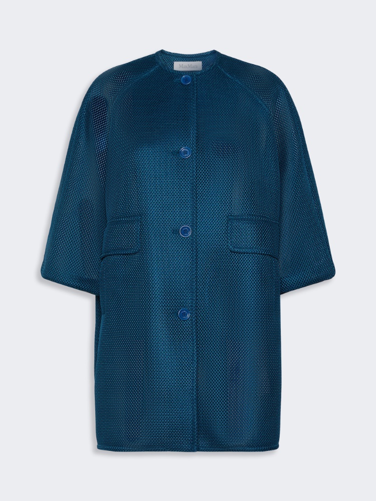 Technical mesh coat - NAVY