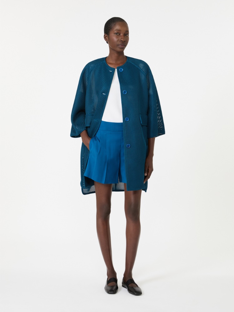 Technical mesh coat - NAVY - 1