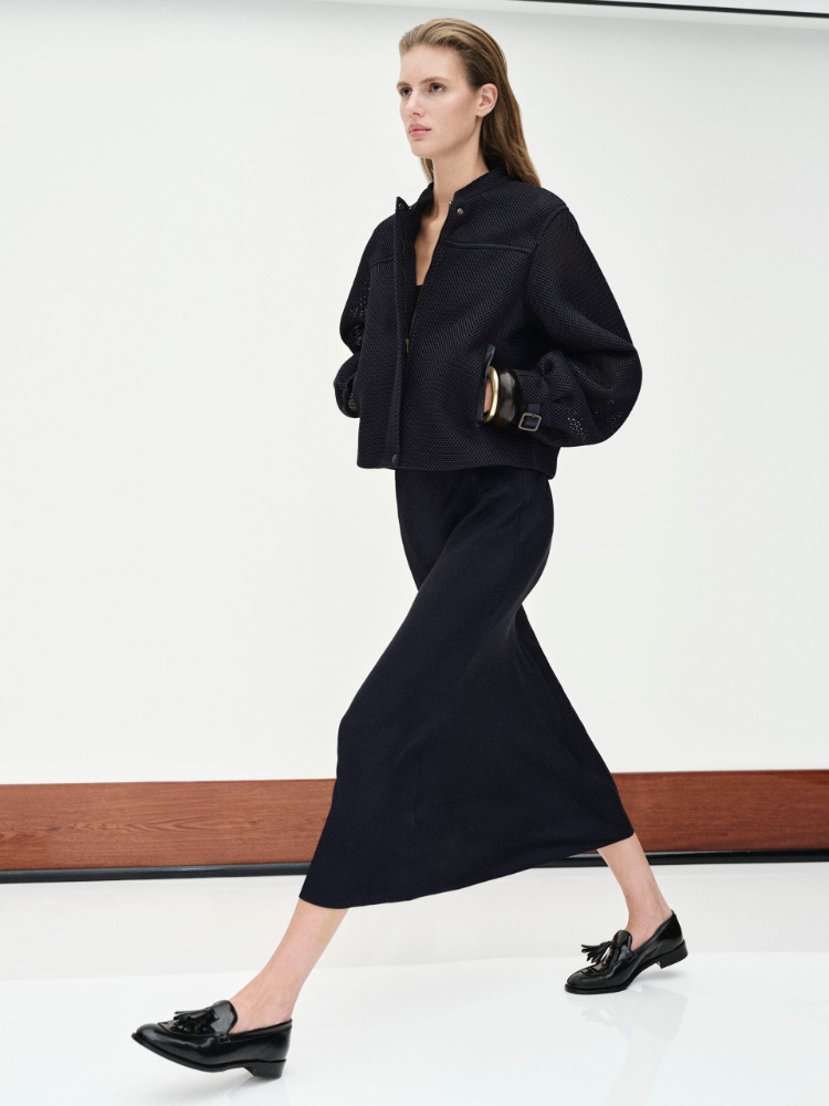 Technical mesh boxy jacket + ULTRAMARINE - Max Mara