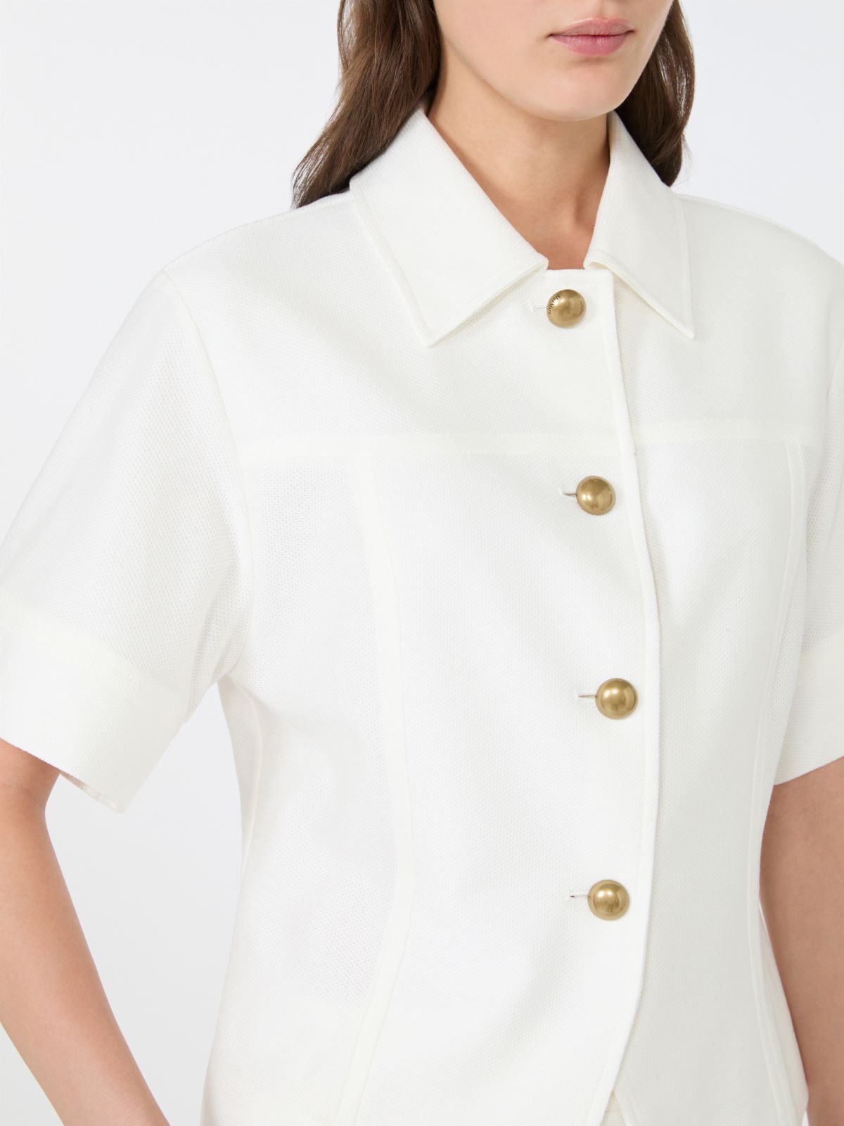리소르사 코튼 자켓 - WHITE - Max Mara - 4