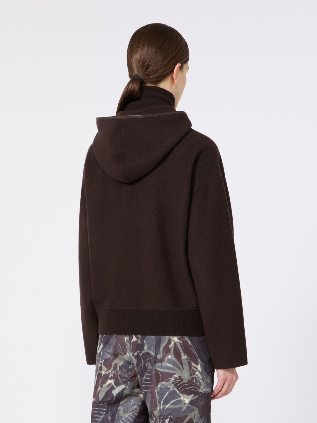 페탈리 버진울 자켓 - DARK BROWN - Max Mara - 3