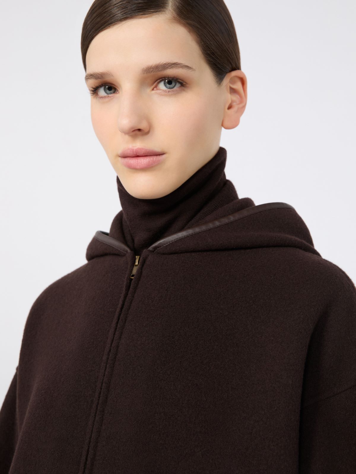 페탈리 버진울 자켓 - DARK BROWN - Max Mara - 4