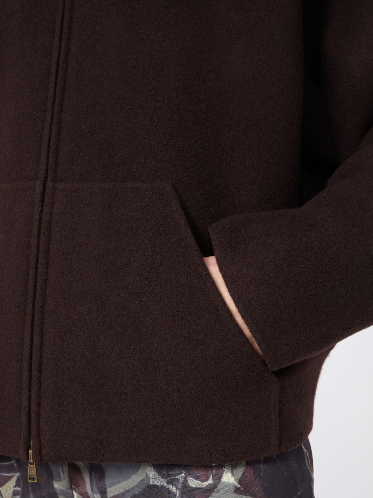 페탈리 버진울 자켓 - DARK BROWN - Max Mara - 5