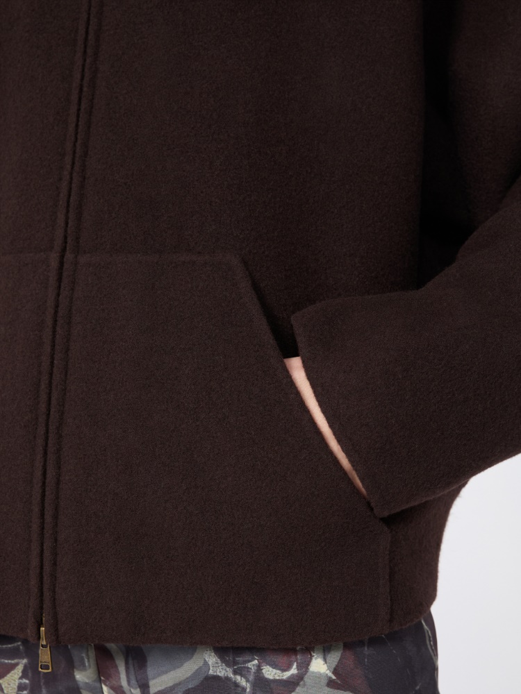 페탈리 버진울 자켓 - DARK BROWN - Max Mara - 5