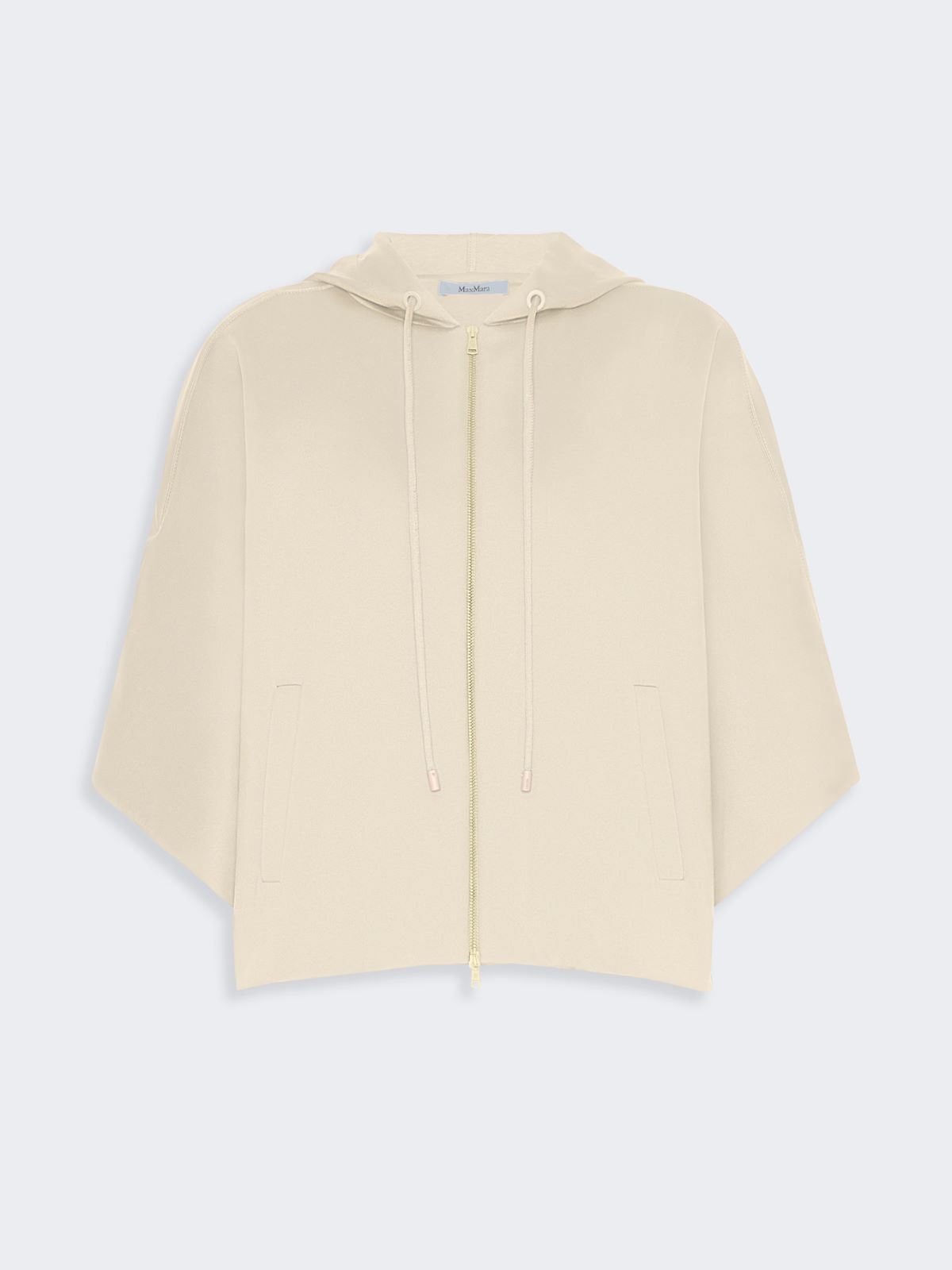 Technical cotton jersey boxy sweater - STONE - Max Mara - 5