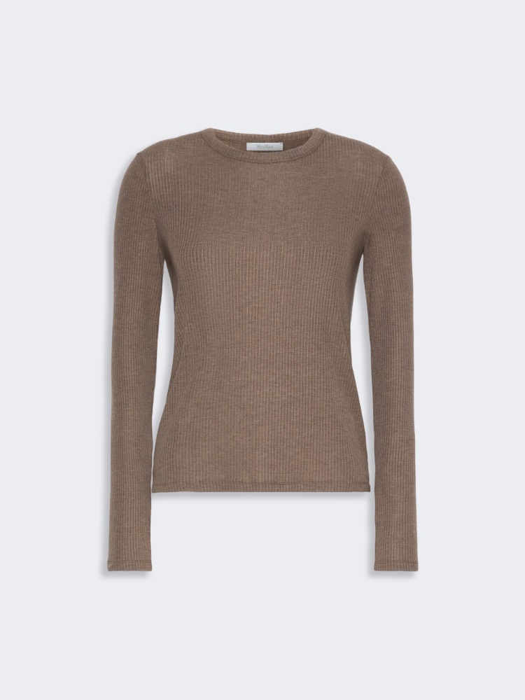 Long-sleeved jersey T-shirt - MUD