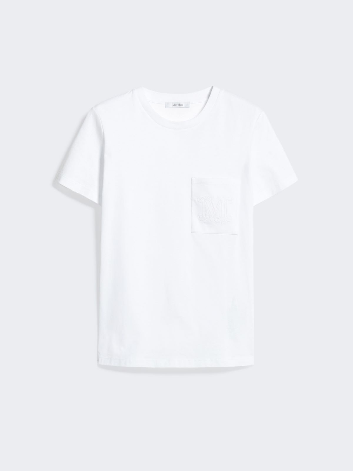 Cotton jersey T-shirt - OPTICAL WHITE - 5