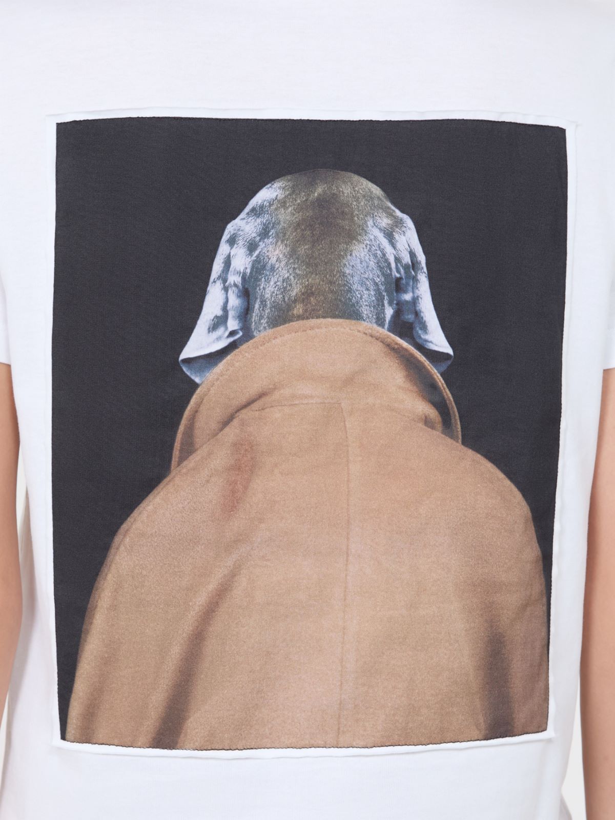Iconic print-adorned jersey T-shirt - WHITE - Max Mara - 5