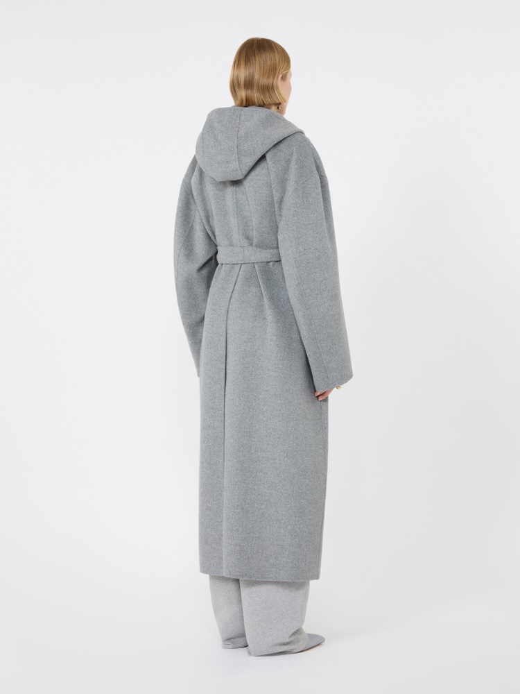 Oversized pure wool coat - MEDIUM GREY - Max Mara - 3