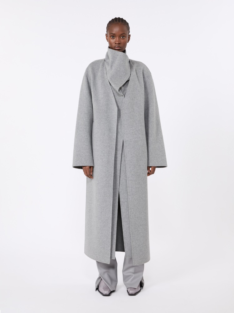 Abrigo largo de lana pura - GRIS MEDIO - Max Mara - 2
