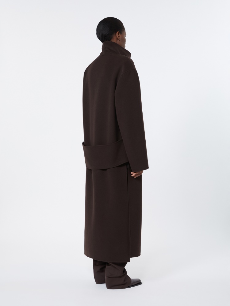 Abrigo largo de lana pura - CAFE - Max Mara - 3