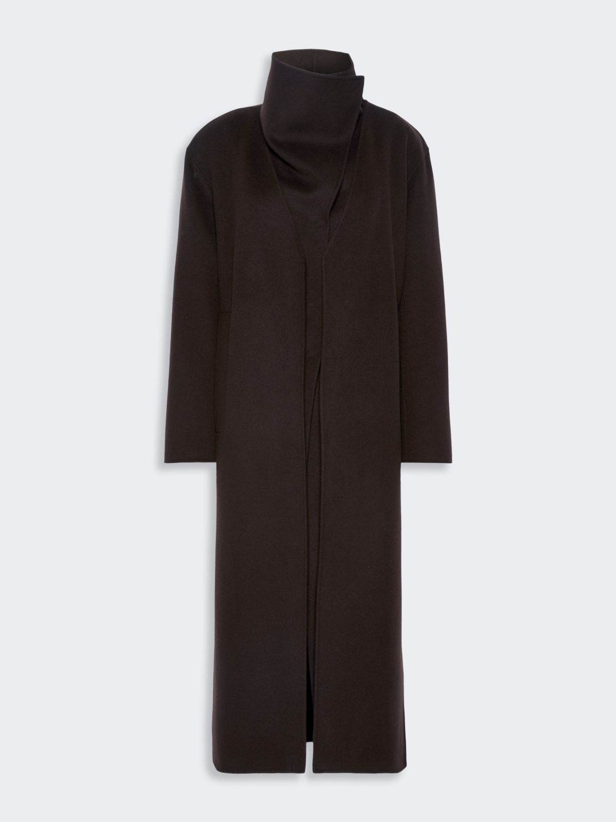Abrigo largo de lana pura - CAFE - Max Mara - 5
