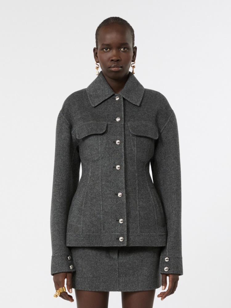 칼초 버진울 자켓 - BLACK - Max Mara - 2