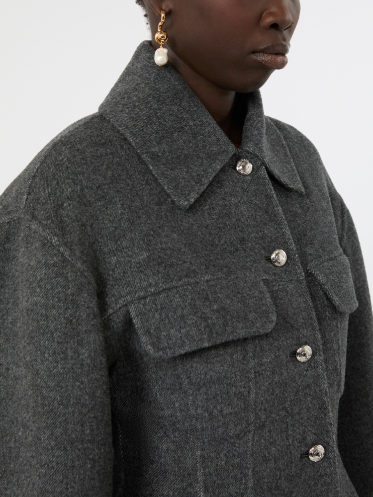 칼초 버진울 자켓 - BLACK - Max Mara - 5