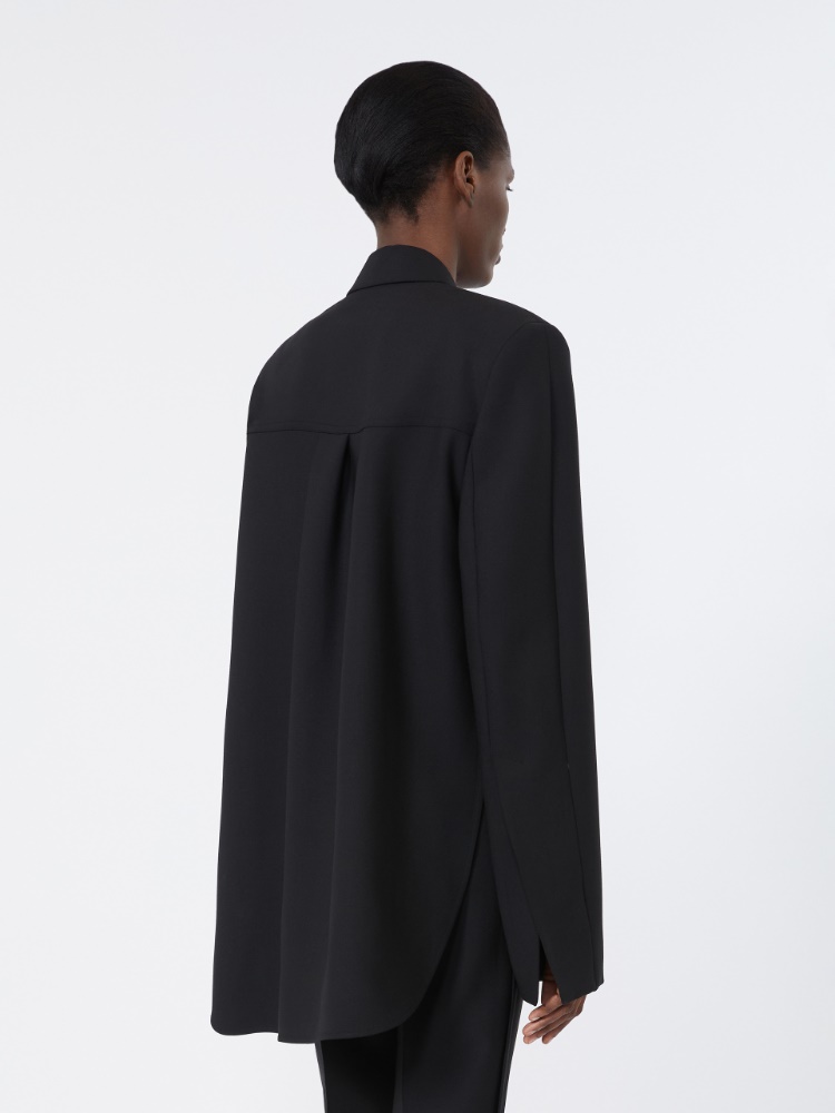 Maßgeschneiderter Blazer aus Techno-Wolle - SCHWARZ - Max Mara - 3