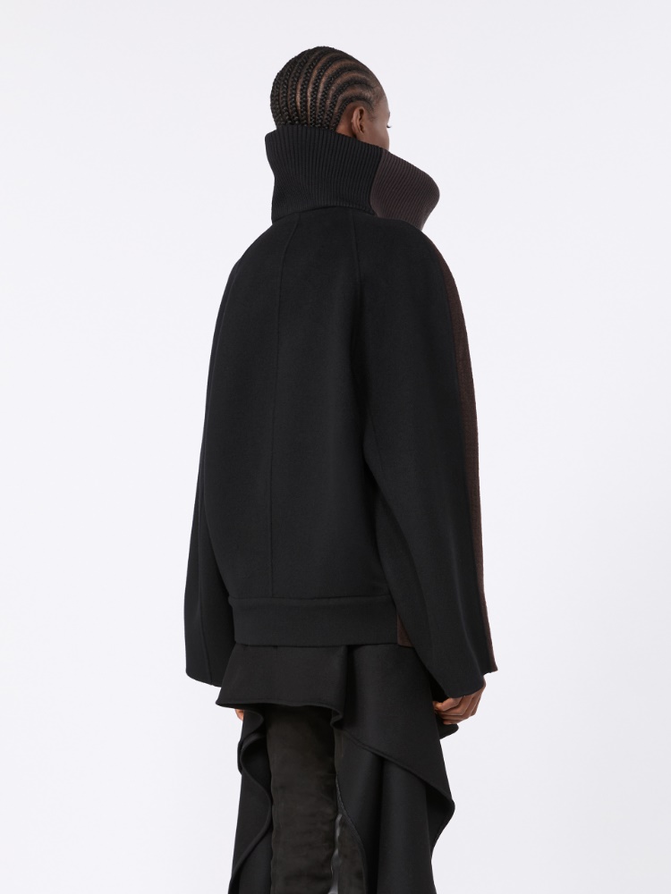 Chaquetón corto de lana y cachemira - CAFE - Max Mara - 3