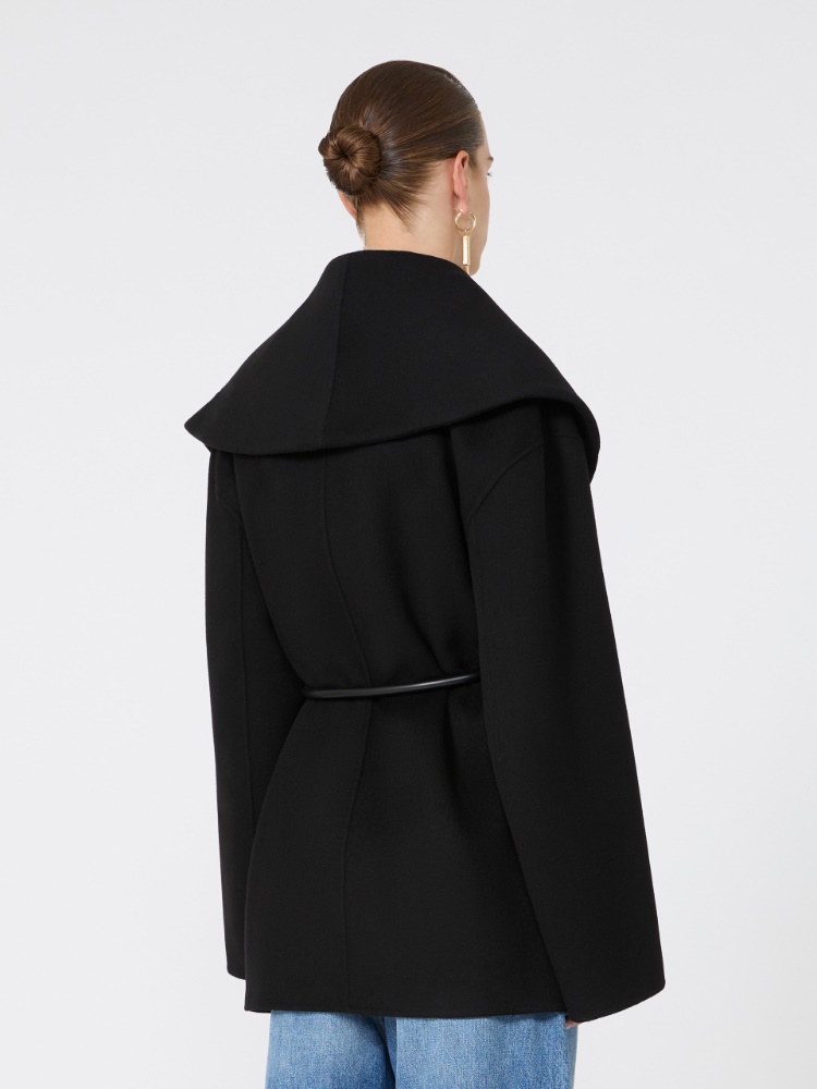 우과레 버진울 코트 - BLACK - Max Mara - 3