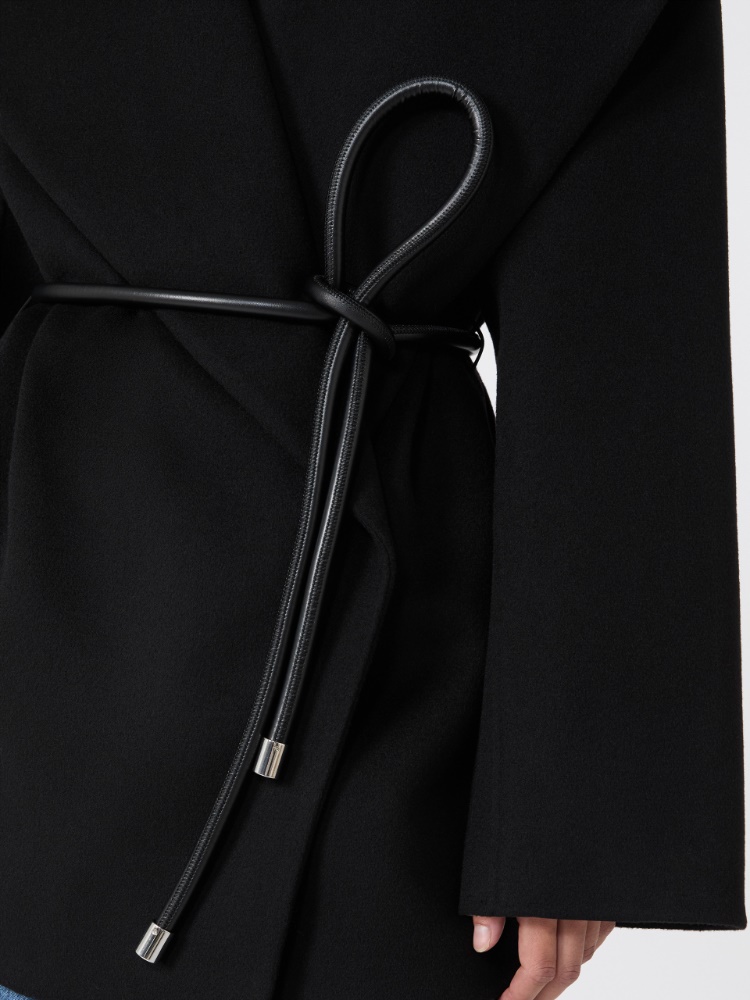 우과레 버진울 코트 - BLACK - Max Mara - 5