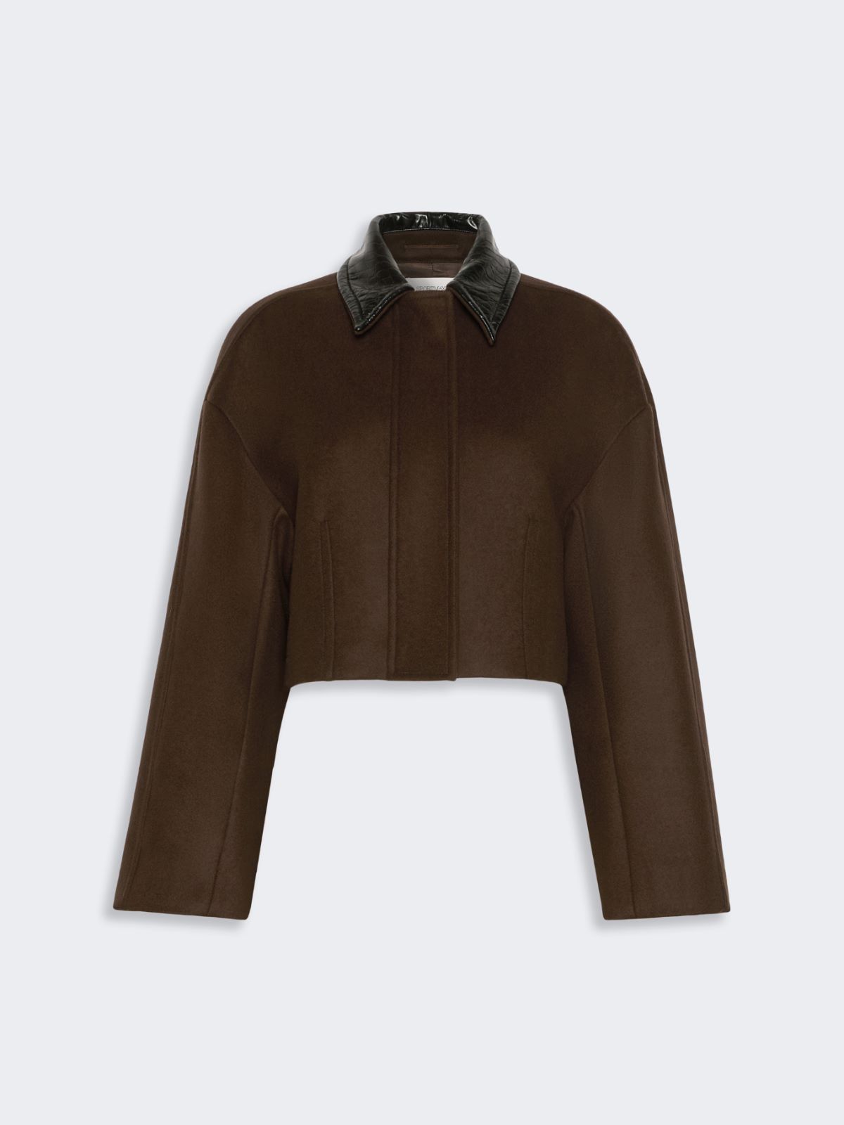 Giacchino boxy in pura lana - CIOCCOLATO - Max Mara - 6