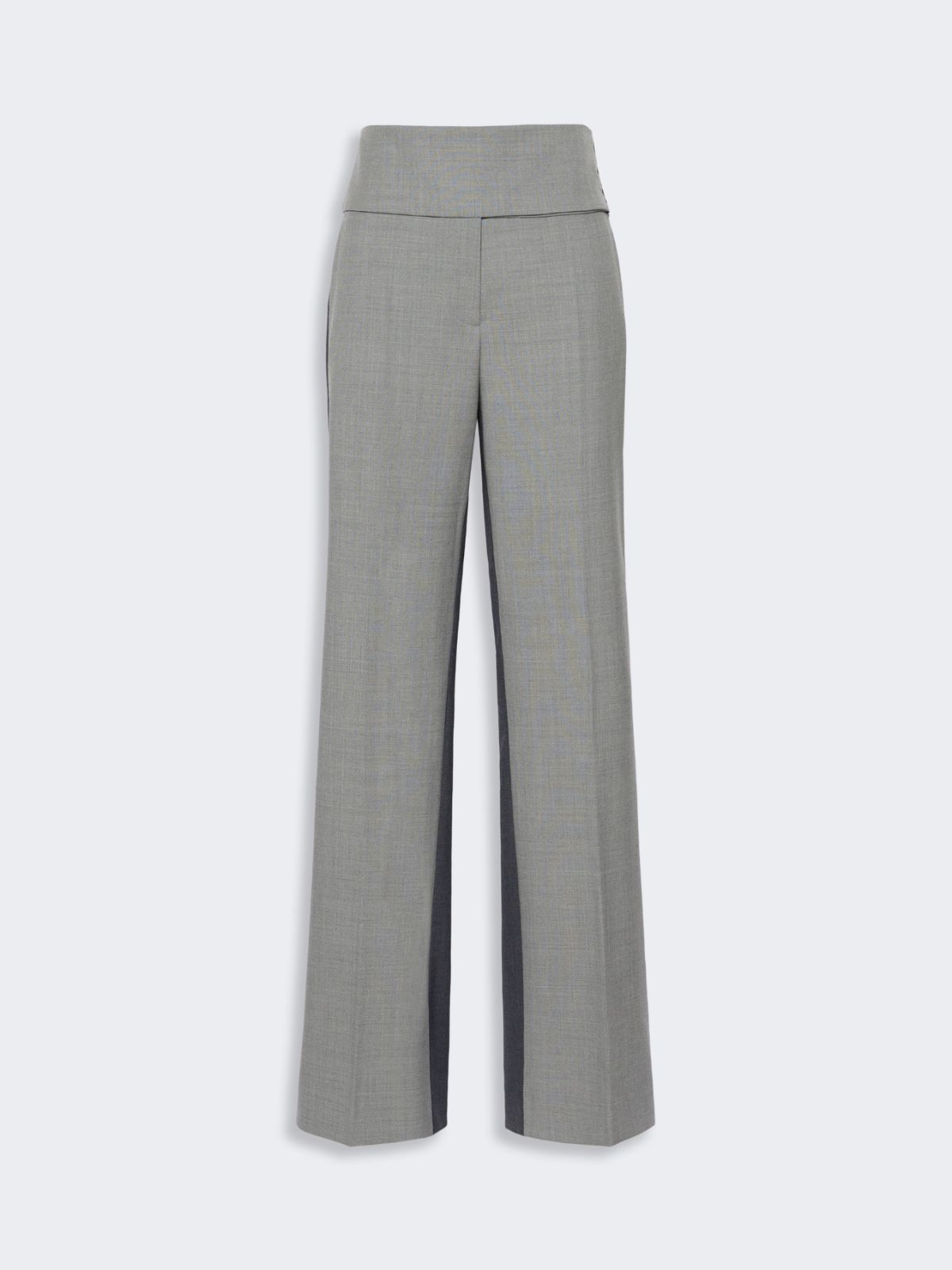 Stretch wool trousers - MEDIUM GREY - Max Mara - 5