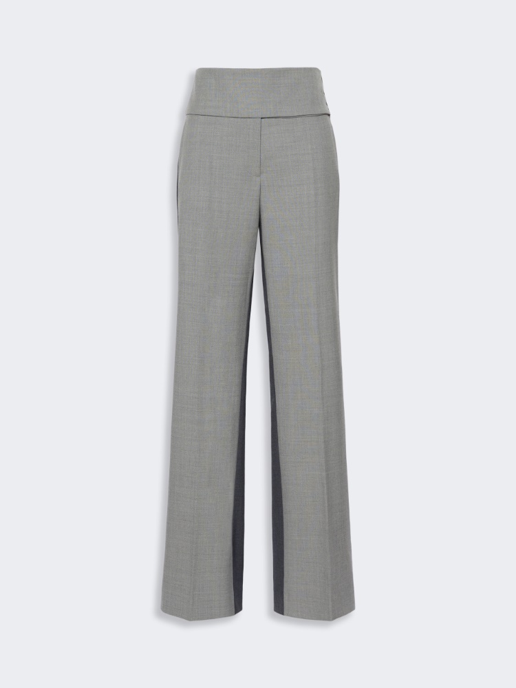 Stretch wool trousers - MEDIUM GREY - Max Mara - 5