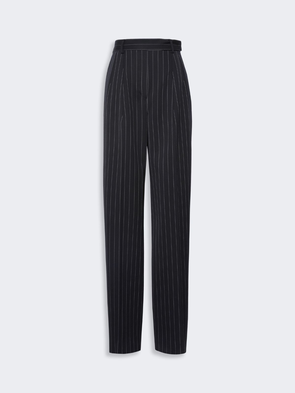 Pleated stretch wool trousers - BLACK - Max Mara - 5
