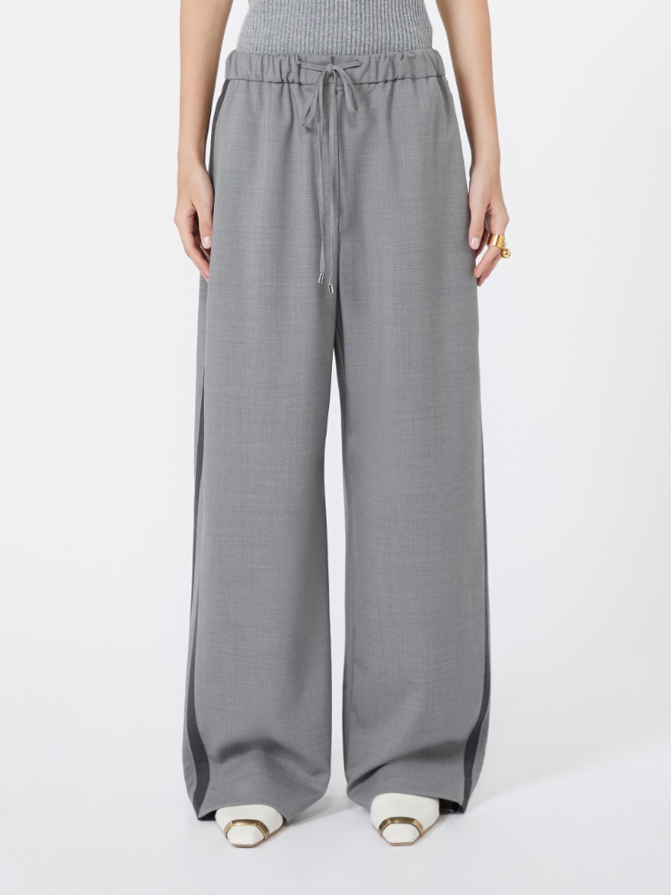 [アチェリ] ピュア ウール ジョガー パンツ - MEDIUM GREY - マックスマーラ公式サイト - 2